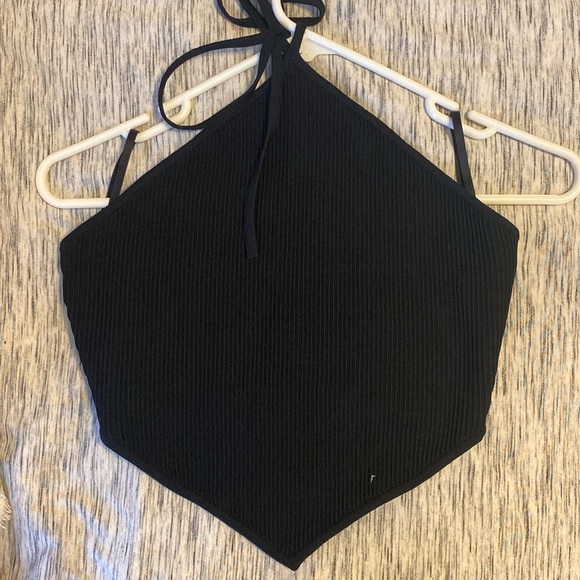 Aritzia Tops - Aritzia Black Halter Top